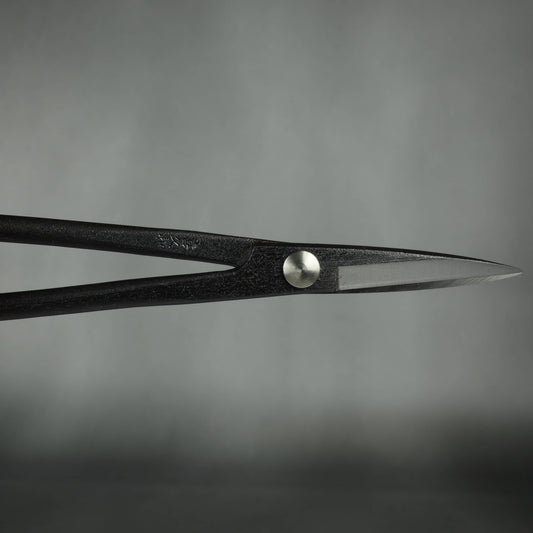 Kikuwa 180mm Aogami Steel Craftsman Professional Bud / Satsuki Bonsai Scissors