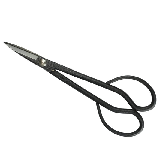 Kikuwa 180mm Aogami Steel Craftsman Professional Bud / Satsuki Bonsai Scissors