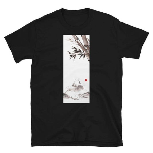 Bamboo And Mt Fuji T-Shirt - Bonsai-En