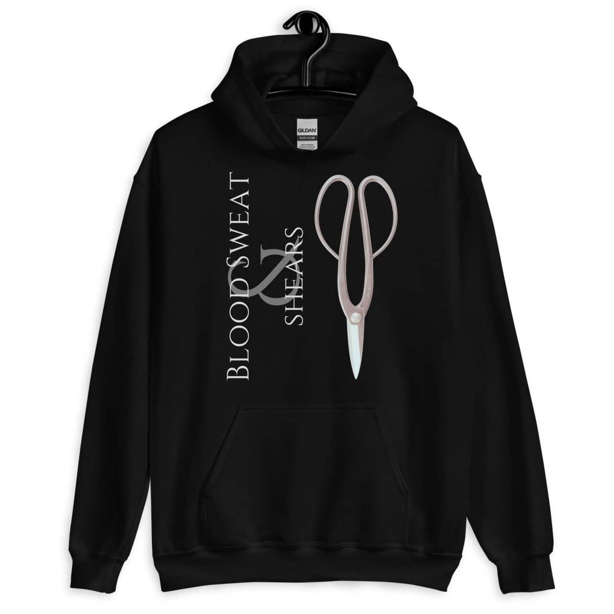Blood Sweat & Shears Vertical Unisex Bonsai Hoodie