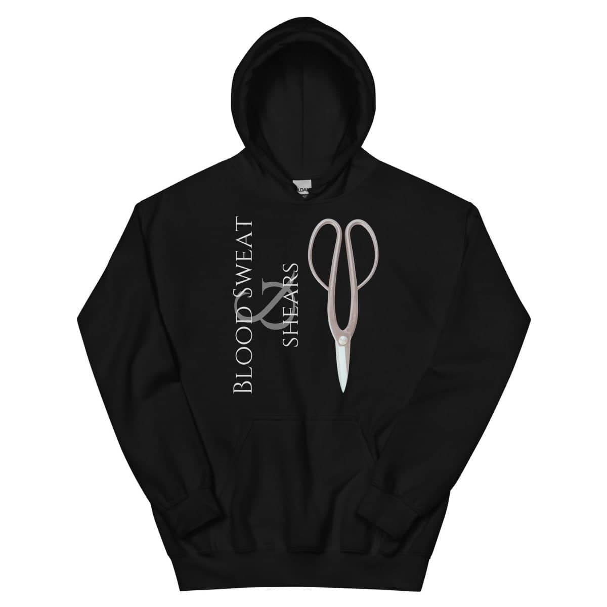 Blood Sweat & Shears Vertical Unisex Bonsai Hoodie