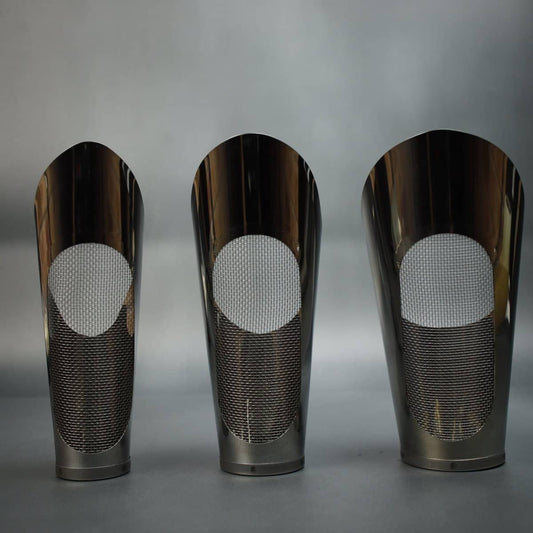 Kikuwa 3pc Soil Scoop Set Stainless Steel With Sieve - Bonsai-En