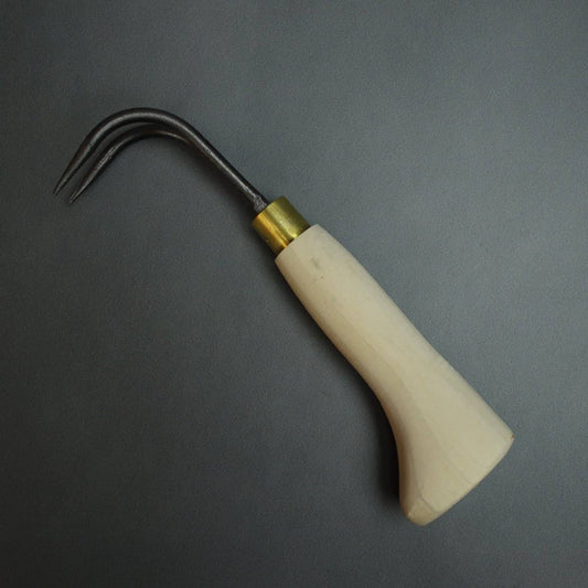 Kikuwa Japanese Double Root Hook 180mm - Bonsai-En