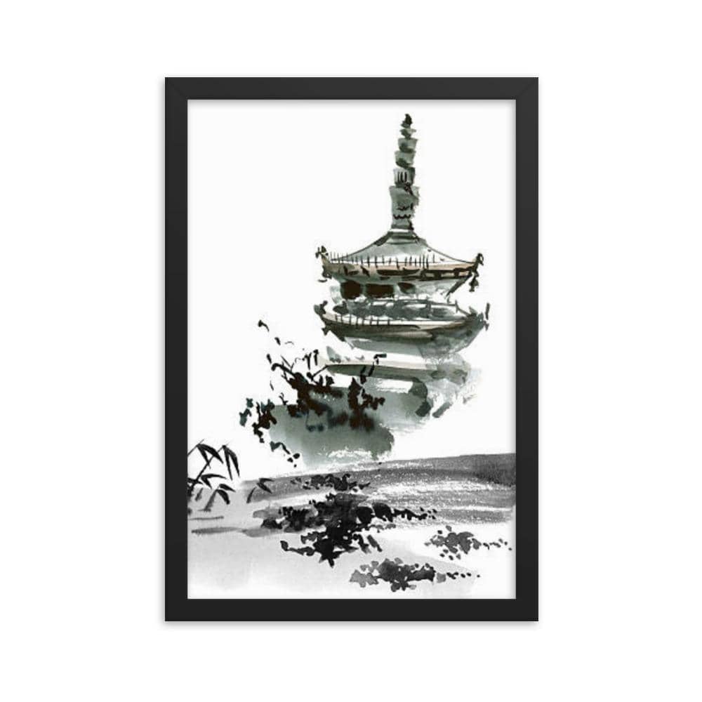 Mountain's Abode Print - Bonsai-En