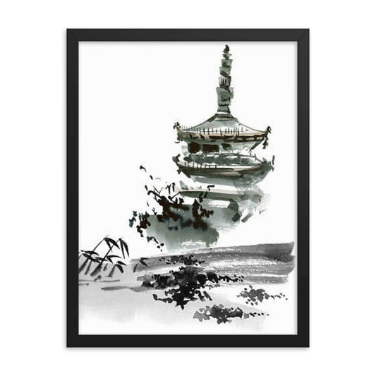 Mountain's Abode Print - Bonsai-En