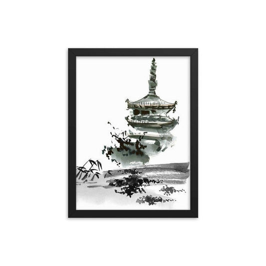 Mountain's Abode Print - Bonsai-En