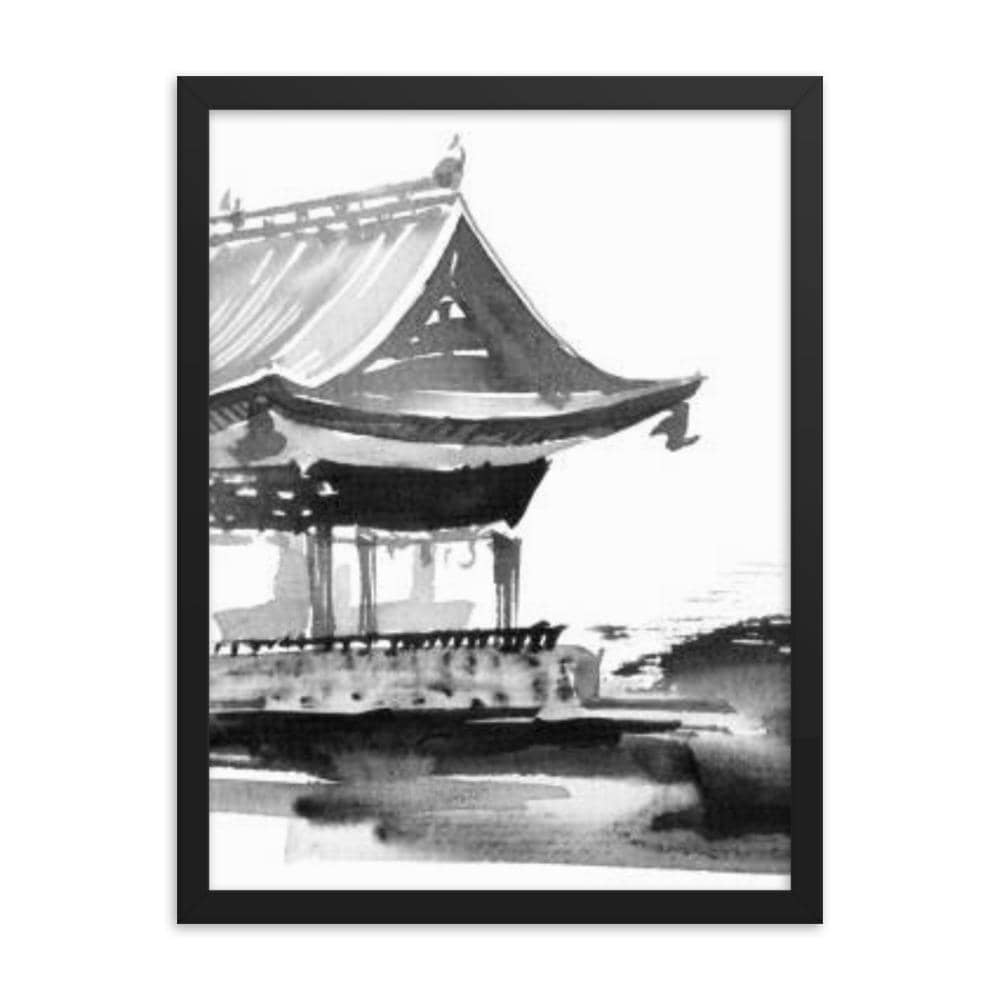 Nihon kenchiku Print - Bonsai-En
