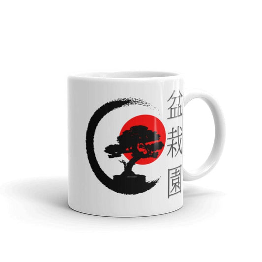 Red Sun Bonsai Coffee Mug - Bonsai-En